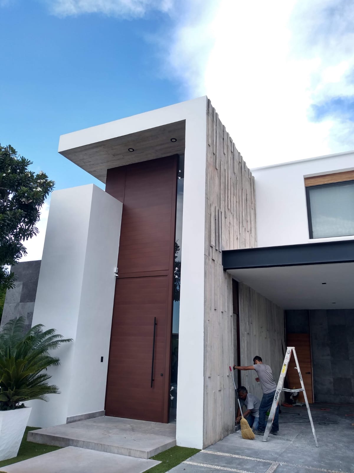 Trabajo de construccion exterior